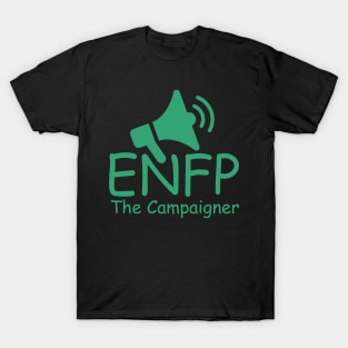 ENFP The Campaigner MBTI types 8C Myers Briggs personality gift with icon T-Shirt